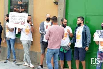 Trabajadores del Paco Artiles se concentran en San Juan y el Pacto de Telde se plantea volver a licitar su gestión/Francisco Javier Santana.